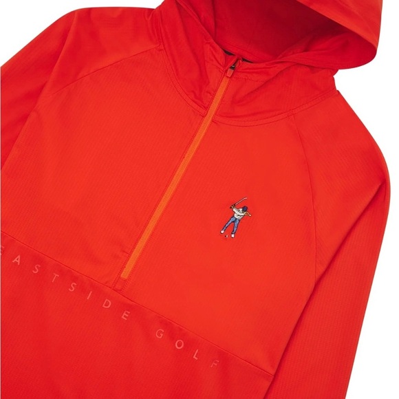 Men's Eastside Golf UV Ultra Light Hoodie Pullover Medium MSRP $130 - Picture 6 of 8